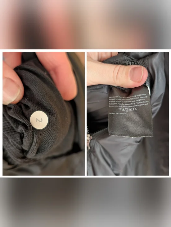 Lululemon | Layer Up Vest, Reversible Black Vest, Size 2 - Picture 7 of 14